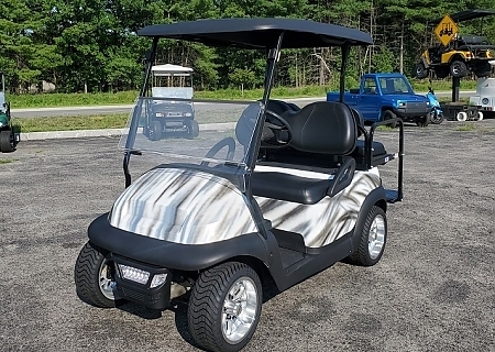 2005 CLUB CAR PRECEDENT WHT/BLK - $OLD