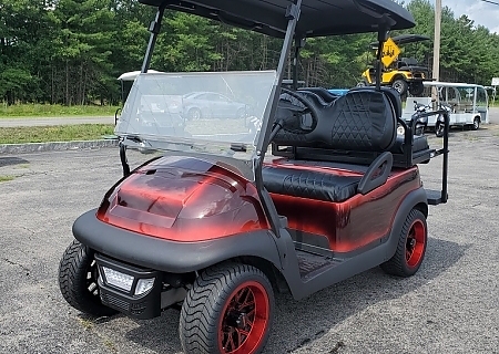 2005 CLUB CAR PRECEDENT RED/BLK - $old