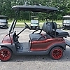 2005 CLUB CAR PRECEDENT RED/BLK - $old