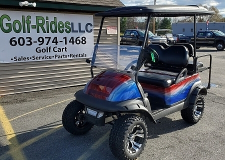 2010 CLUB CAR PREC RED/WHITE/BLUE - $OLD