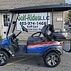 2010 CLUB CAR PREC RED/WHITE/BLUE - $OLD