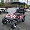 2008 CLUB CAR PRECEDENT RED/SIL - $old