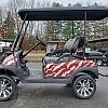 2008 CLUB CAR PRECEDENT RED/SIL - $old