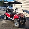 2001 CLUB CAR DS GAS RED - $OLD