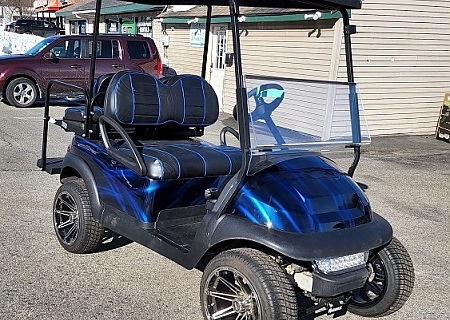 2015 CLUB CAR PRECEDENT BLUE/BLACK - $OLD