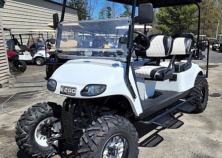 2015 EZ-GO TXT LIMO WHITE - $10895