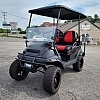 2009 CLUB CAR PRECEDENT LITHIUM BLACK/RED - $OLD