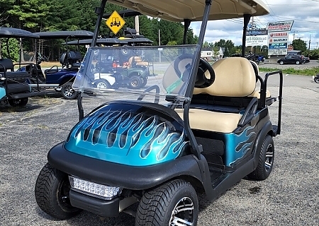 2015 CLUB CAR PRECEDENT BLK/BLUE - $6995