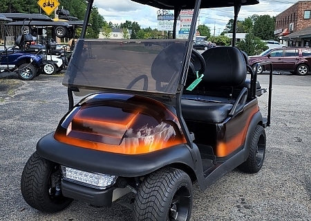 2016 CLUB CAR PRECEDENT BLK/ORANGE - $old