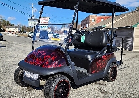 2015 Club Car Precedent Red Flame - $OLD