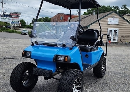 2010 CLUB CAR DS BLUE - $7495