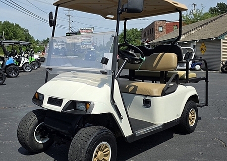 2009 EZGO 36V WHITE - $2995