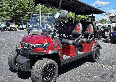 2026 ICON EV i60LX 6 PASS RED - $13995